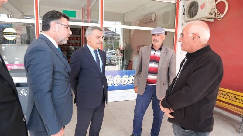 Yozgat Valisi Özkan'dan Yerköy'e Esnaf ve Halk Ziyareti Yozgat Valisi Özkan'dan Yerköy'e Esnaf ve Halk Ziyareti