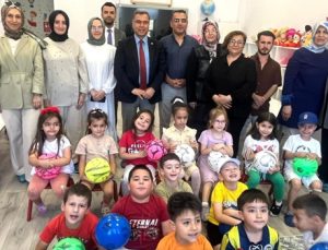 MİNİKLER İÇİN OYUN ODASI AÇILDI