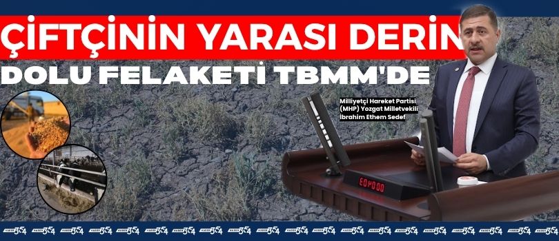 Çiftçinin Yarası Derin Dolu Felaketi TBMM’de