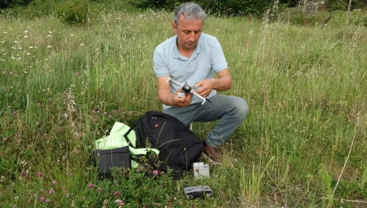 Dron ile Karadeniz Yaylalarını Kaydediyor