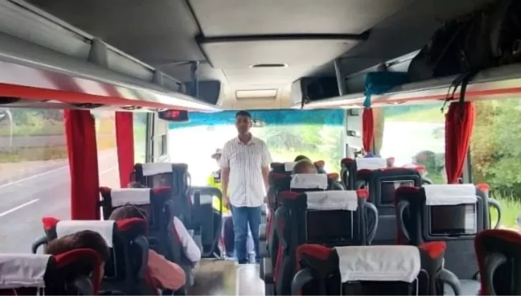 Konya’da Jandarma, Yolcu Taşımacılığında Sivil Denetim Gerçekleştirdi
