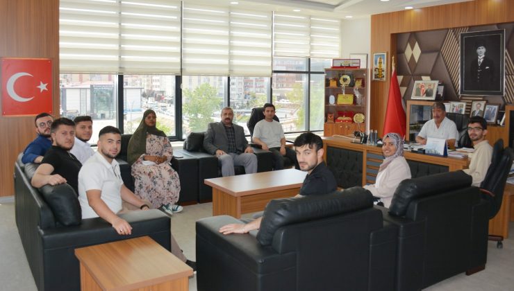 ERKEKLİ, ÖĞRENCİLERİ AĞIRLADI