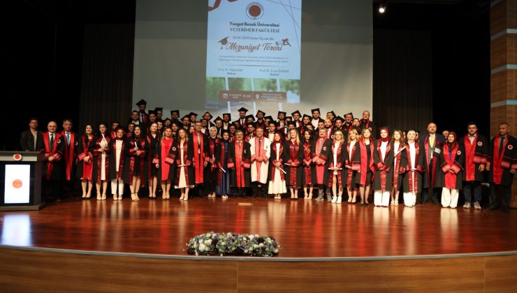 YEMİN ETTİLER, MEZUN OLDULAR: VETERİNER HEKİMLİK MESLEĞİNE YENİ KATILIMCILAR